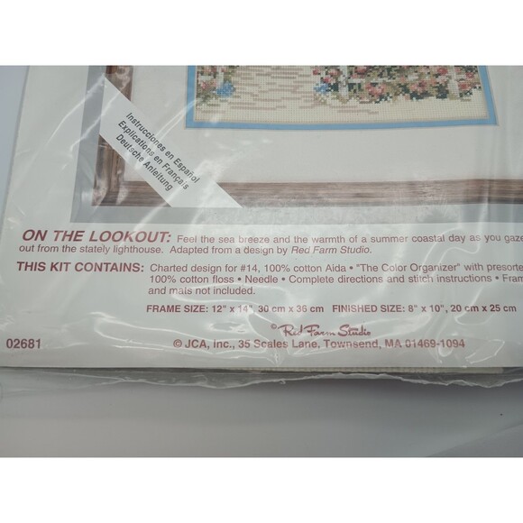 Needle Treasures On The Lookout 02681 Counted Cross Stitch Kit 8x10 New Sealed - Picture 3 of 4